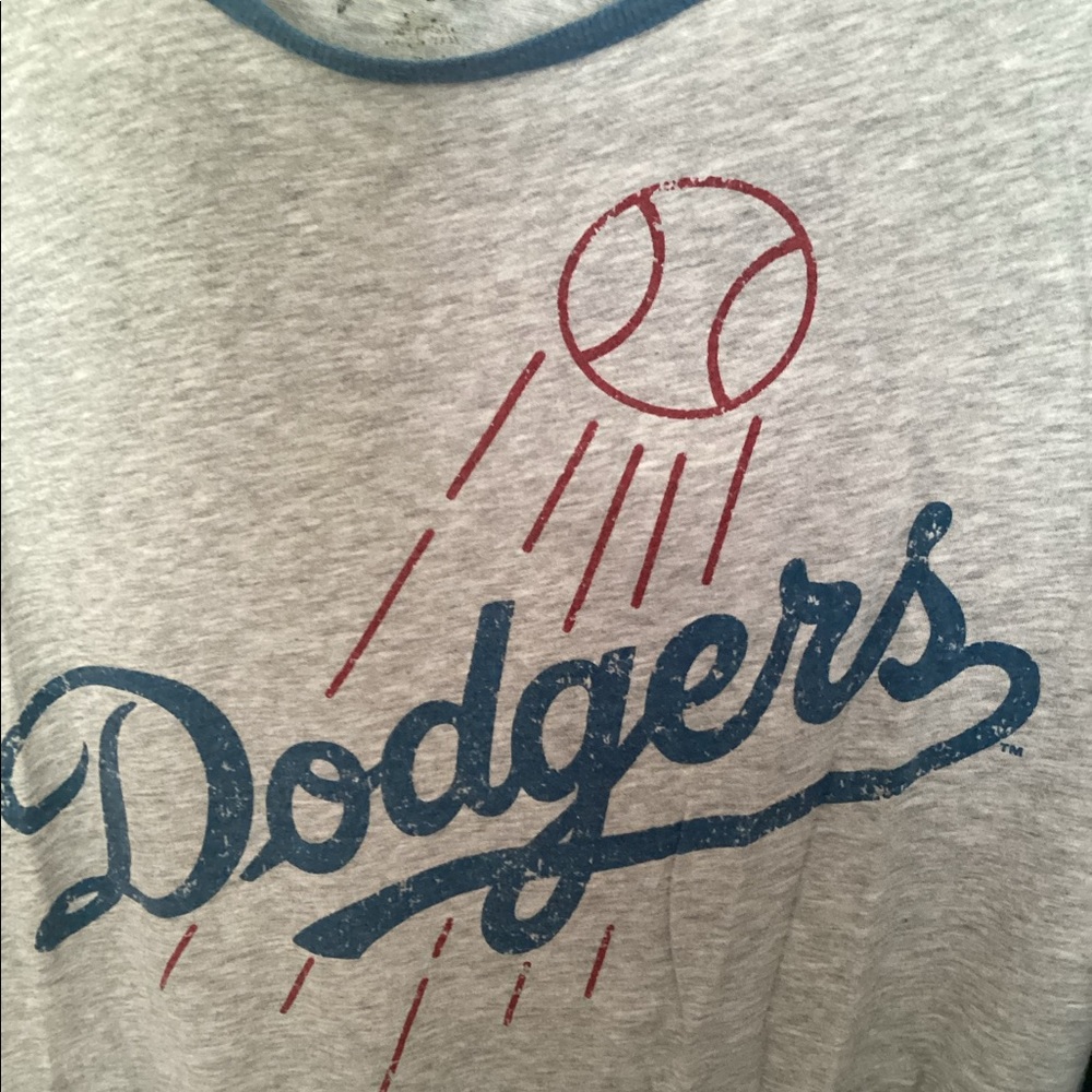 Dodgers 3/4 sleeve length shirt